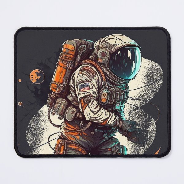 Item preview, The Cosmic Street Art: An Astronaut's Journey in the Stars designed and sold by Abili-Tees.