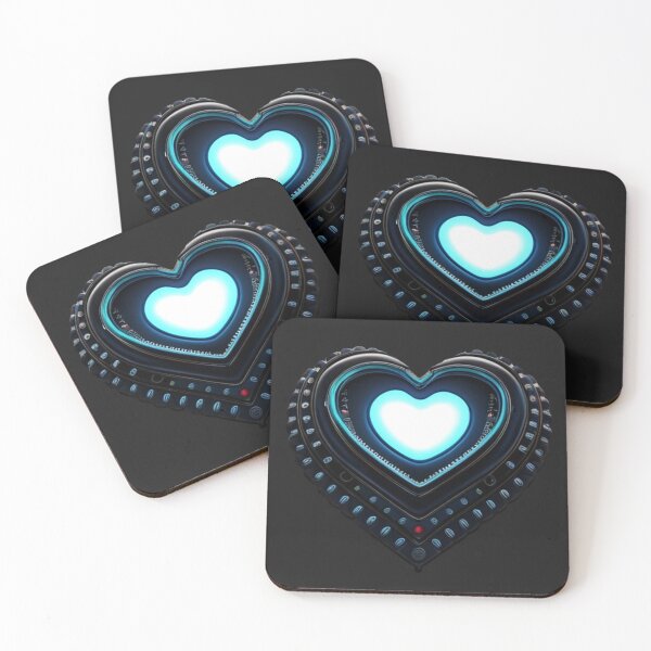 Item preview, Futuristic Heart  designed and sold by Digiheart.