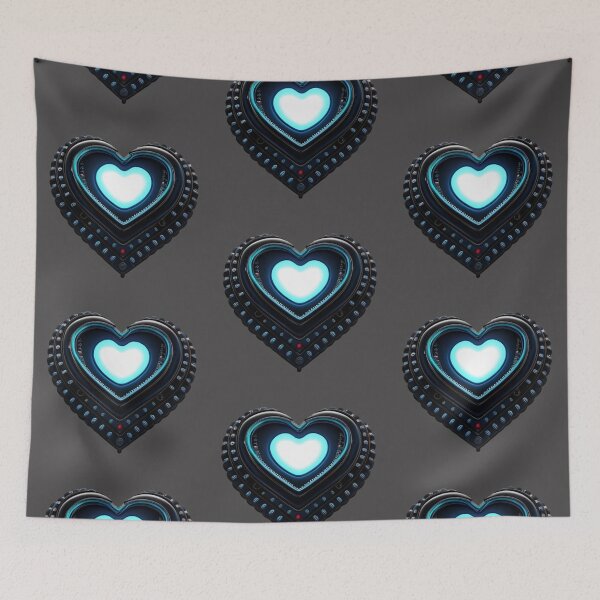 Item preview, Futuristic Heart  designed and sold by Digiheart.