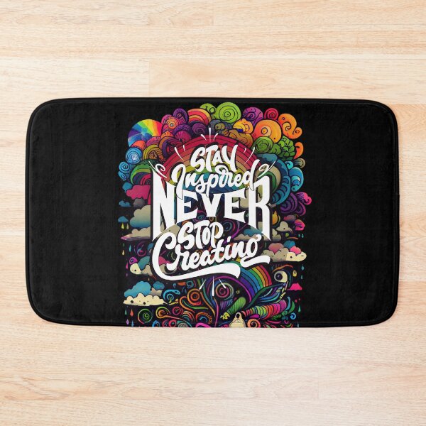 Item preview, Stay Inspired Never Stop Creating designed and sold by Joyfulimaginery.
