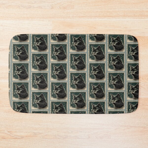 Item preview, Little Black Cat Stamp designed and sold by plernz.