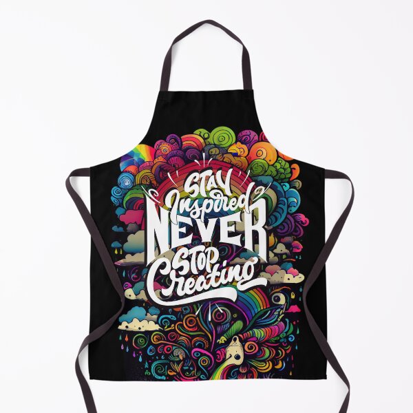 Item preview, Stay Inspired Never Stop Creating designed and sold by Joyfulimaginery.