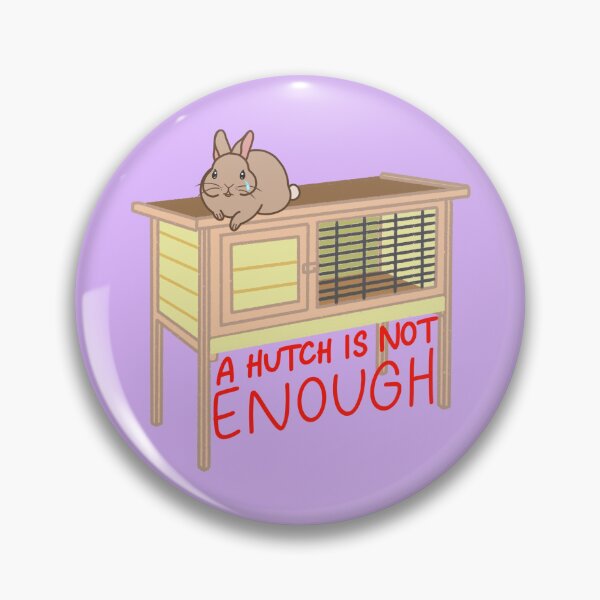Item preview, A hutch is not enough - Purple designed and sold by Theloveybunnies.