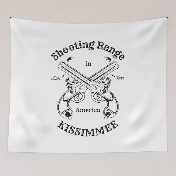 Item preview, Shooting Sports Range Vintage Logo - Kissimmee in Florida America designed and sold by Vintage-TM.