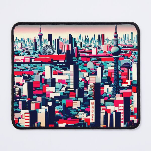 Item preview, Tokyo Skyline designed and sold by DiscoGypsyFish.