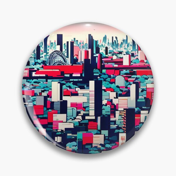 Artikelvorschau, Skyline von Tokio entworfen und verkauft von DiscoGypsyFish.