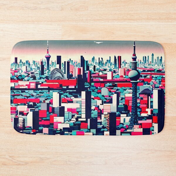 Item preview, Tokyo Skyline designed and sold by DiscoGypsyFish.