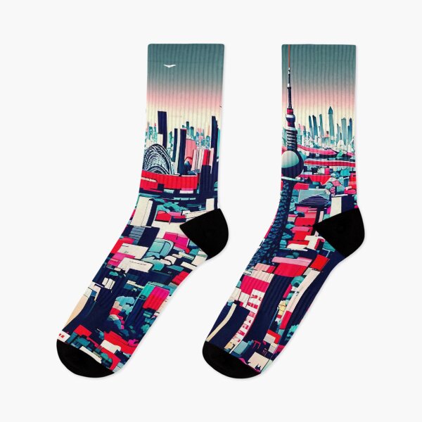 Item preview, Tokyo Skyline designed and sold by DiscoGypsyFish.