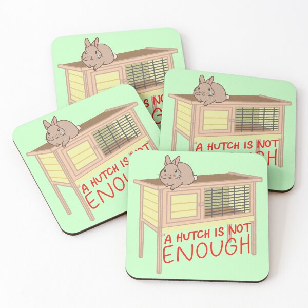 Item preview, A hutch is not enough - Green designed and sold by Theloveybunnies.