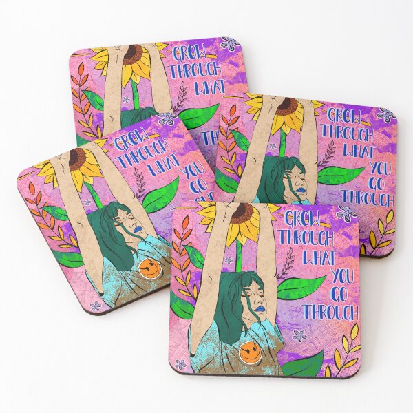 Item preview, Positive, vibrant Illustration Wall Art designed and sold by Illustratebylin.