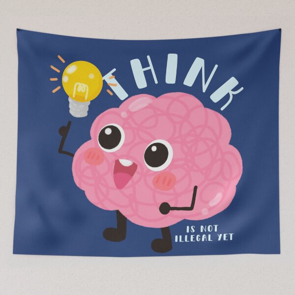 Item preview, Think Is Not Illegal Yet designed and sold by aoichan3939.
