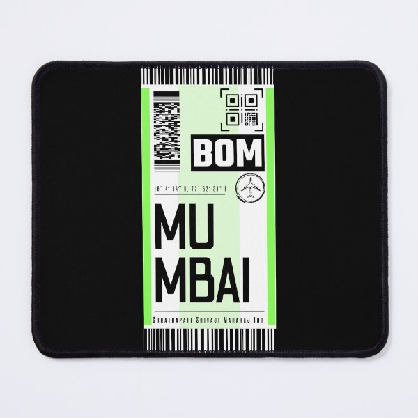 Item preview, MUMBAI BOM classic luggage tag designed and sold by LeddsoDello.