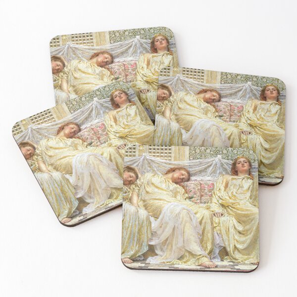 Item preview, Dreamers (ca. 1850-1882) painting in high resolution by Albert Joseph Moore designed and sold by JaneVirak.