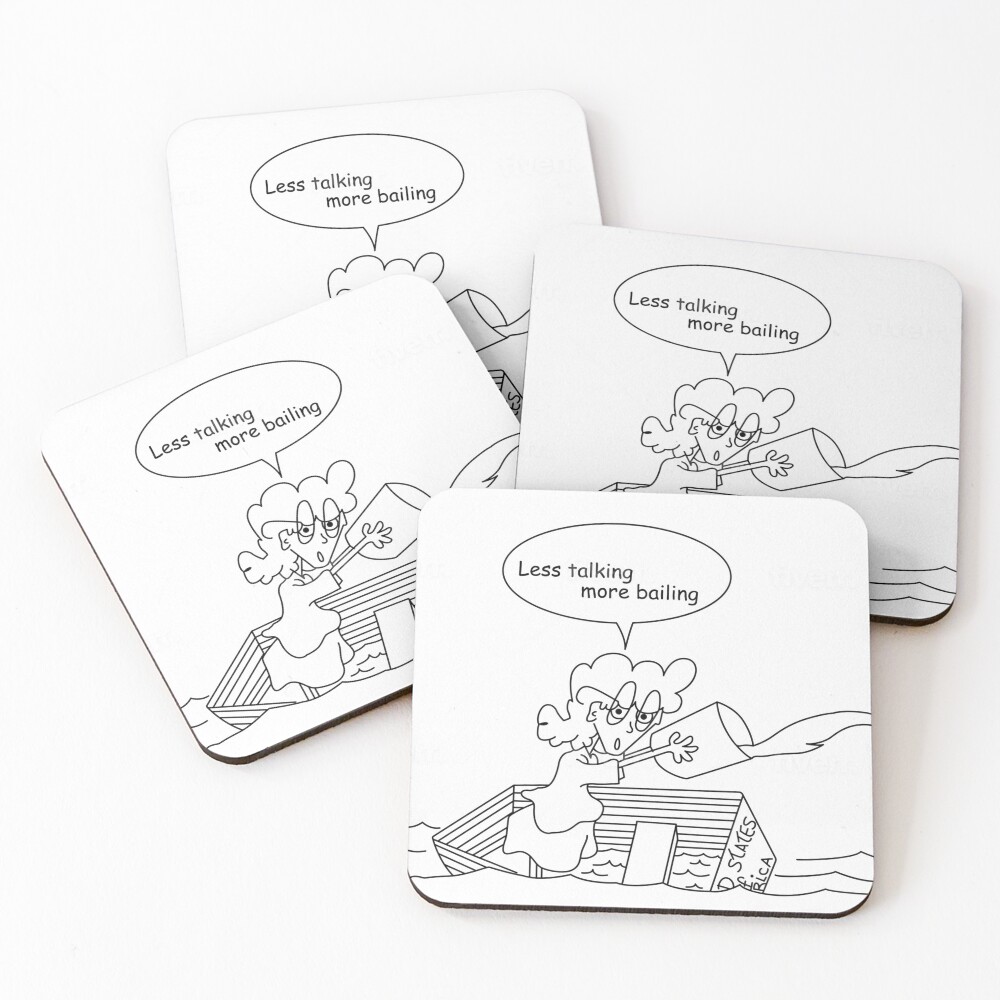 Item preview, Coasters (Set of 4) designed and sold by doodlemehope.