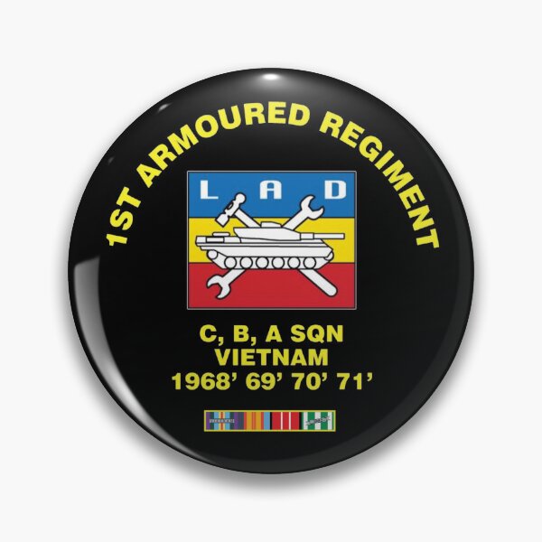 Item preview, MS - 1st Armoured Regiment Vietnam designed and sold by quickmarch.