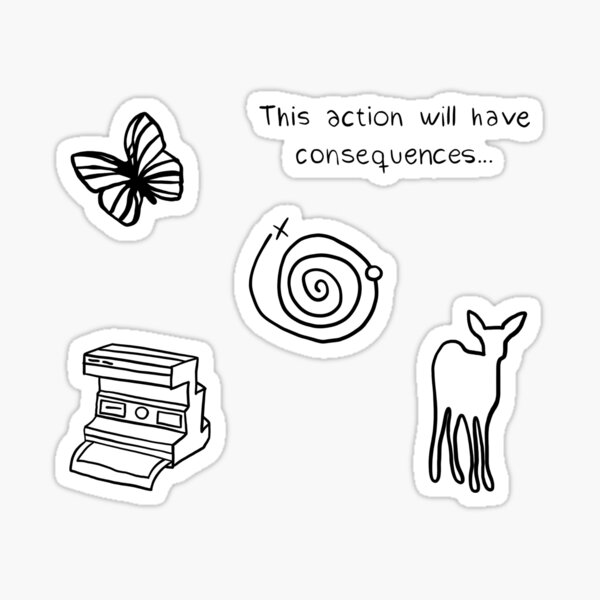 Symbols Life is Strange Sticker