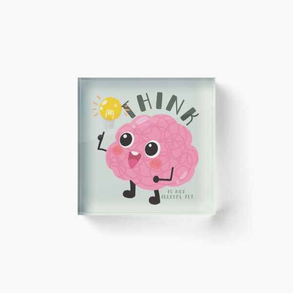 Item preview, Think Is Not Illegal Yet designed and sold by aoichan3939.