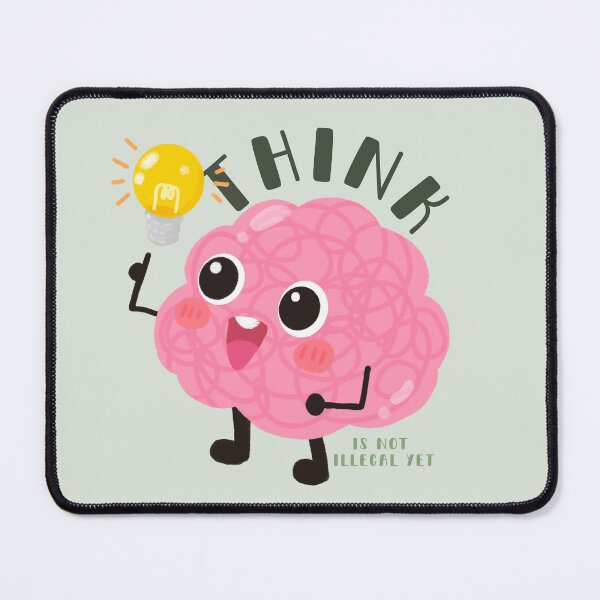 Item preview, Think Is Not Illegal Yet designed and sold by aoichan3939.
