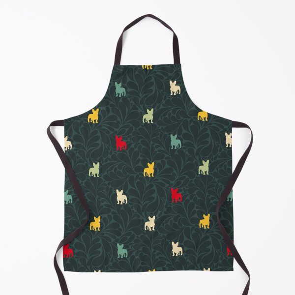 Aperçu de l'œuvre Motif Silhouette Bouledogue Français Bold Color créée et vendue par Quick Brown Fox Canada.
