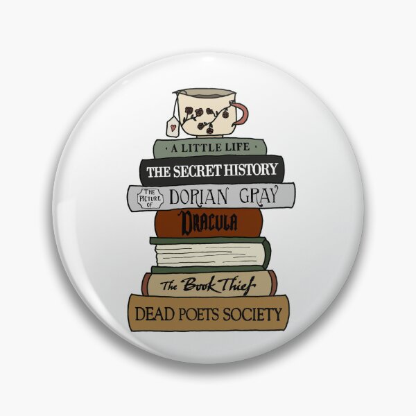 Item preview, Dark Academia book stack designed and sold by bookloversclub.