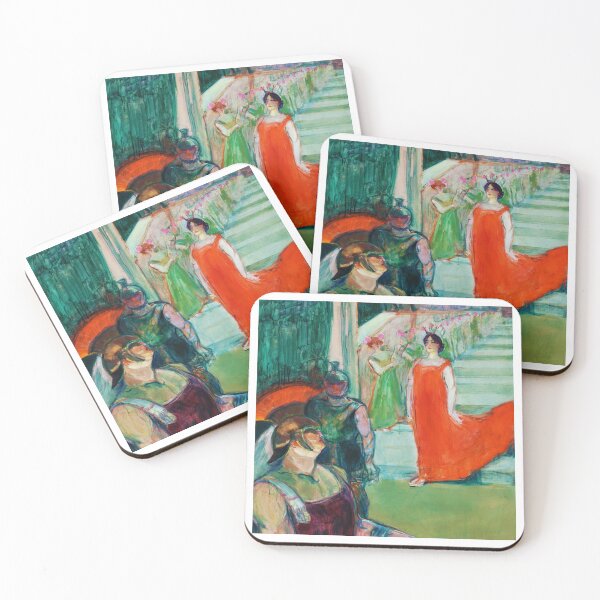 Item preview, The Opera Messalina at Bordeaux by Henri de Toulouse-LautrecThe famous painting by Henri de Toulouse Lautrec is about Messalina, the wife of the Roman emperor designed and sold by VintageArtByIda.