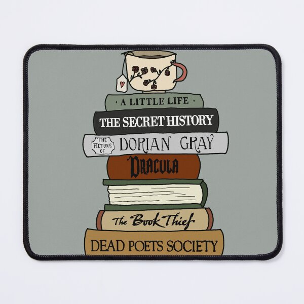 Item preview, Dark Academia book stack designed and sold by bookloversclub.