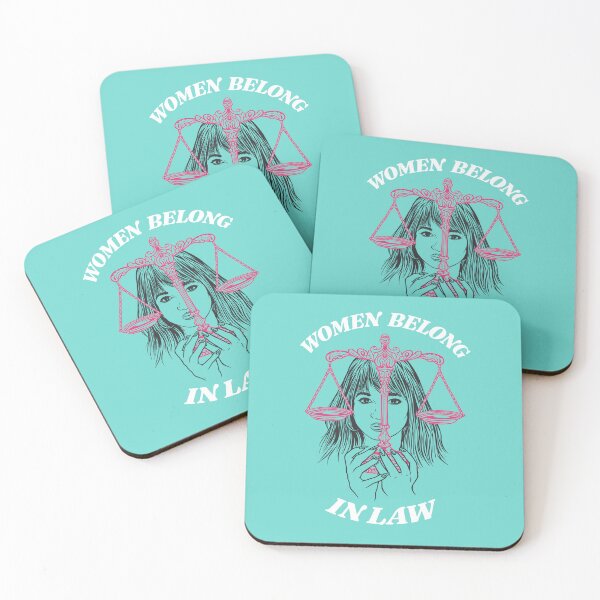 Item preview, Women Belong In Law Paralegal Lawyer Art designed and sold by MrEddie10.