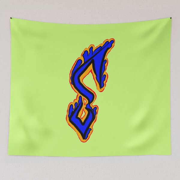 Item preview, Neon S flame designed and sold by HARSHINI maheshwaram Label.