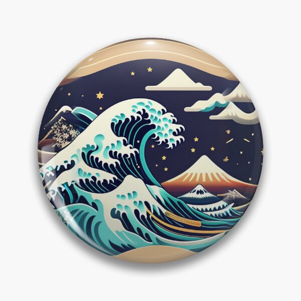 Item preview, Reimagined great wave off Kanagawa  designed and sold by yabutatu.