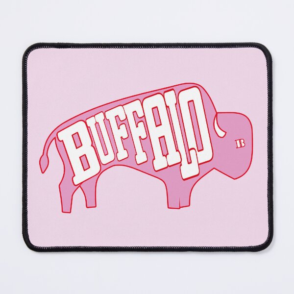 Item preview, Pink & Red Buffalo Design designed and sold by SmileThreads.