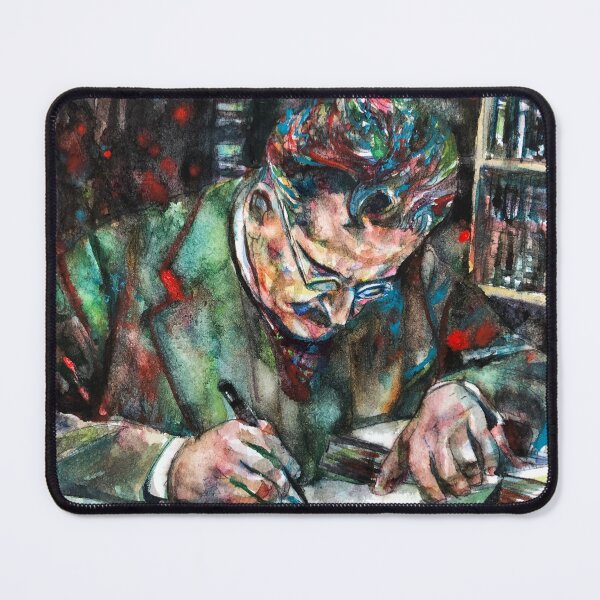 Item preview, WALTER BENJAMIN watercolor portrait .2 designed and sold by lautir.
