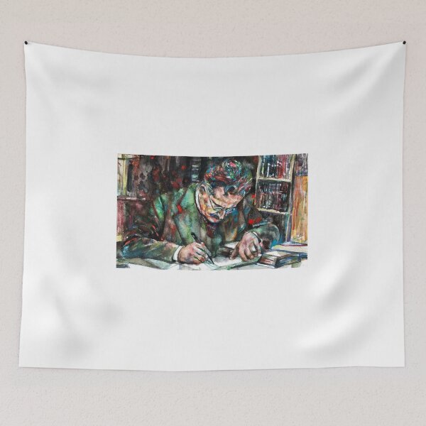 Item preview, WALTER BENJAMIN watercolor portrait .2 designed and sold by lautir.