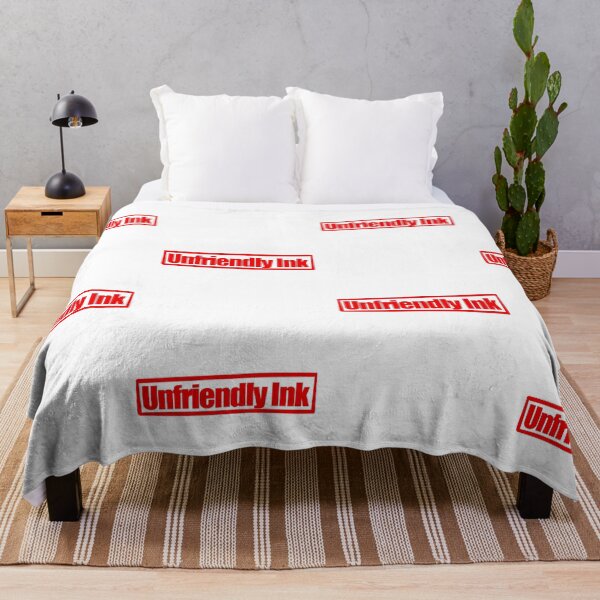 Item preview, UNFRIENDLYINK LOGO RED designed and sold by UnfriendlyInk.
