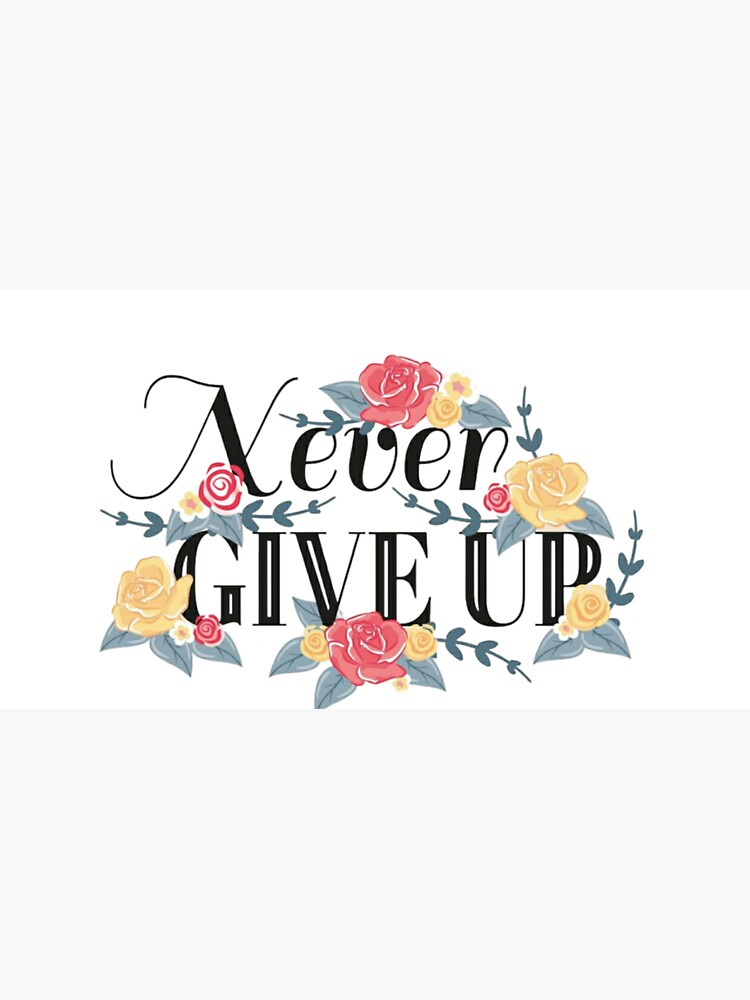 Discover Never give up Cap