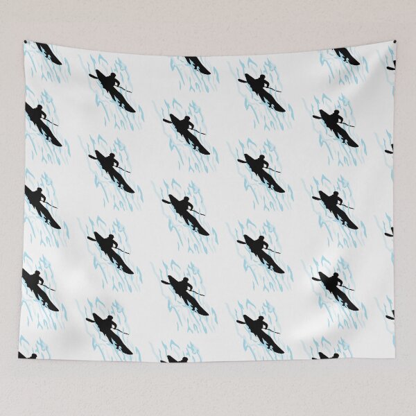 Item preview, Whitewater Kayaking, Kayking, Whitewater Kayaking designed and sold by claudiasartwork.