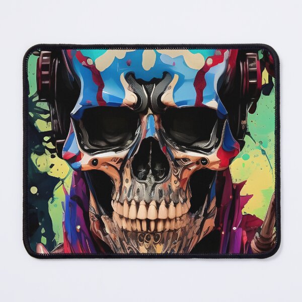 Item preview, Psychedelic Skull #5 designed and sold by mrbribe.