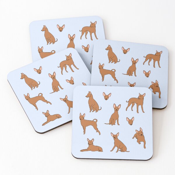 Item preview, Red Miniature Pinscher cute illustration pack  designed and sold by Yarafantasyart.