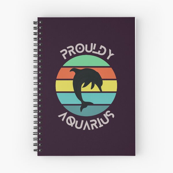 Item preview, Retro Aquarius horoscope designed and sold by Fermart.