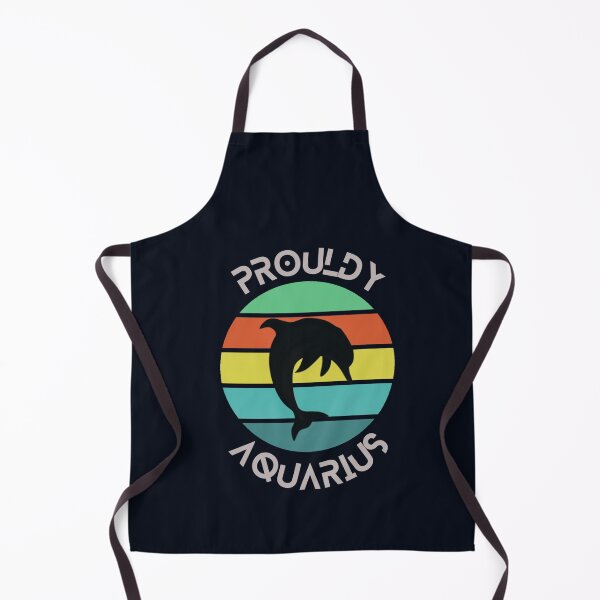 Item preview, Retro Aquarius horoscope designed and sold by Fermart.