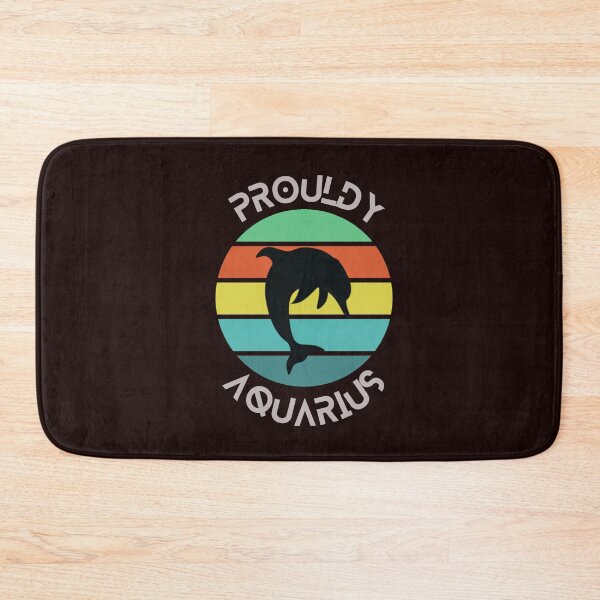 Item preview, Retro Aquarius horoscope designed and sold by Fermart.