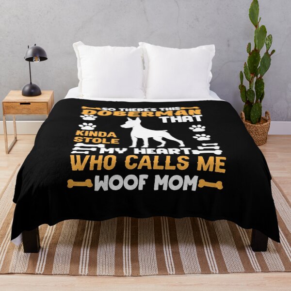Item preview, So there’s this doberman that kinda stole my heart who calls me woof mom designed and sold by FurioInc.