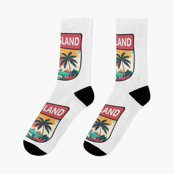 Item preview, Fraser Island Australia Retro Emblem designed and sold by KrisSidDesigns.