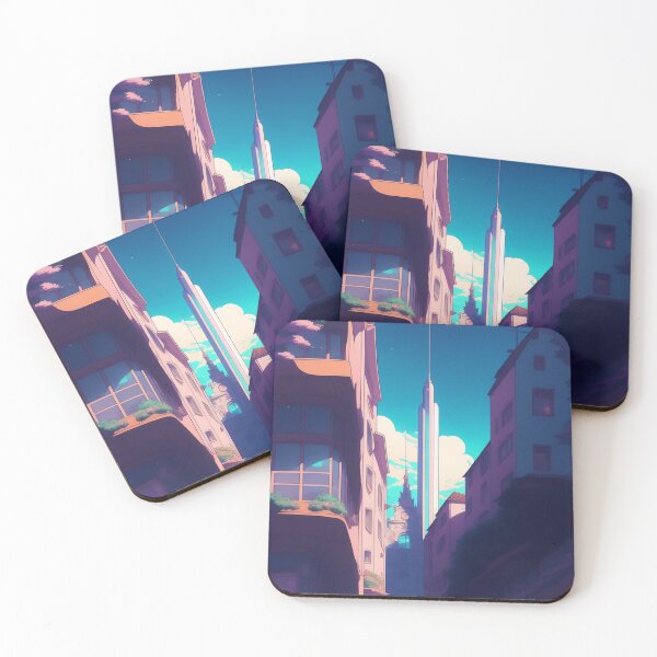 Item preview, Anime style old city with a modern touch designed and sold by yabutatu.