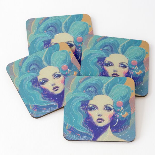Item preview, Abstract woman Bonnie designed and sold by Kamiri.