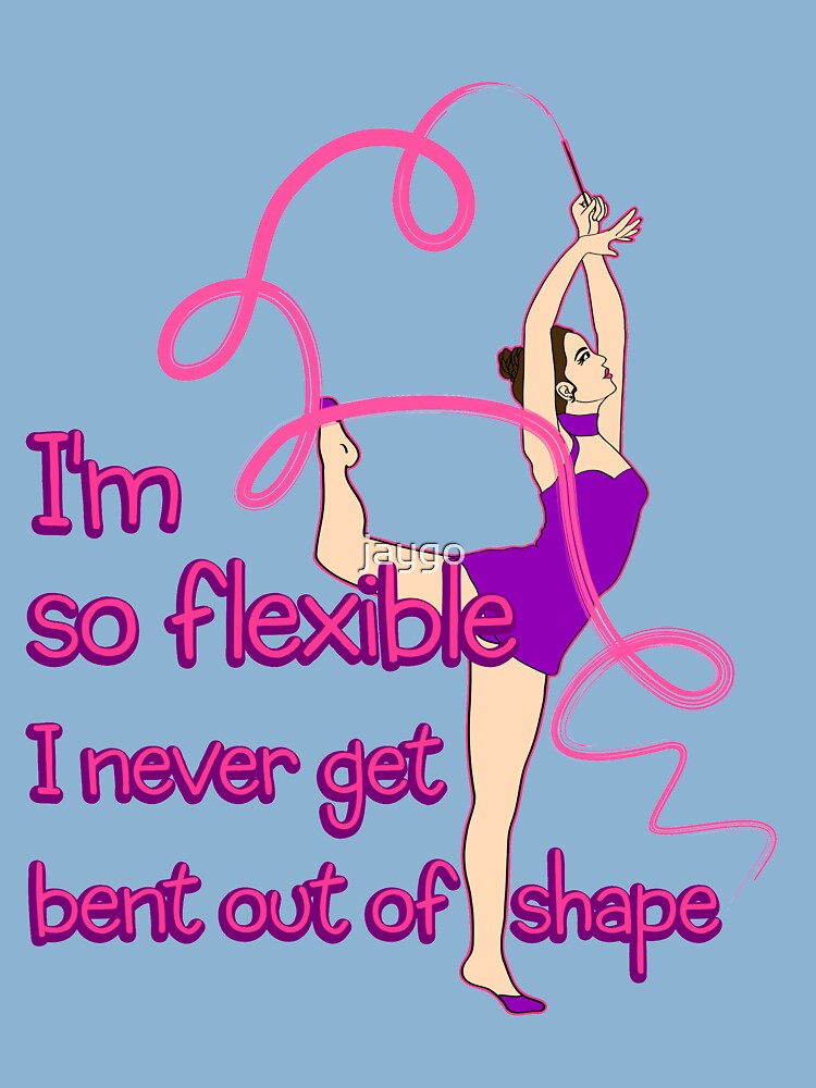 I'm So Flexible Rhythmic Gymnastics Design | Socks