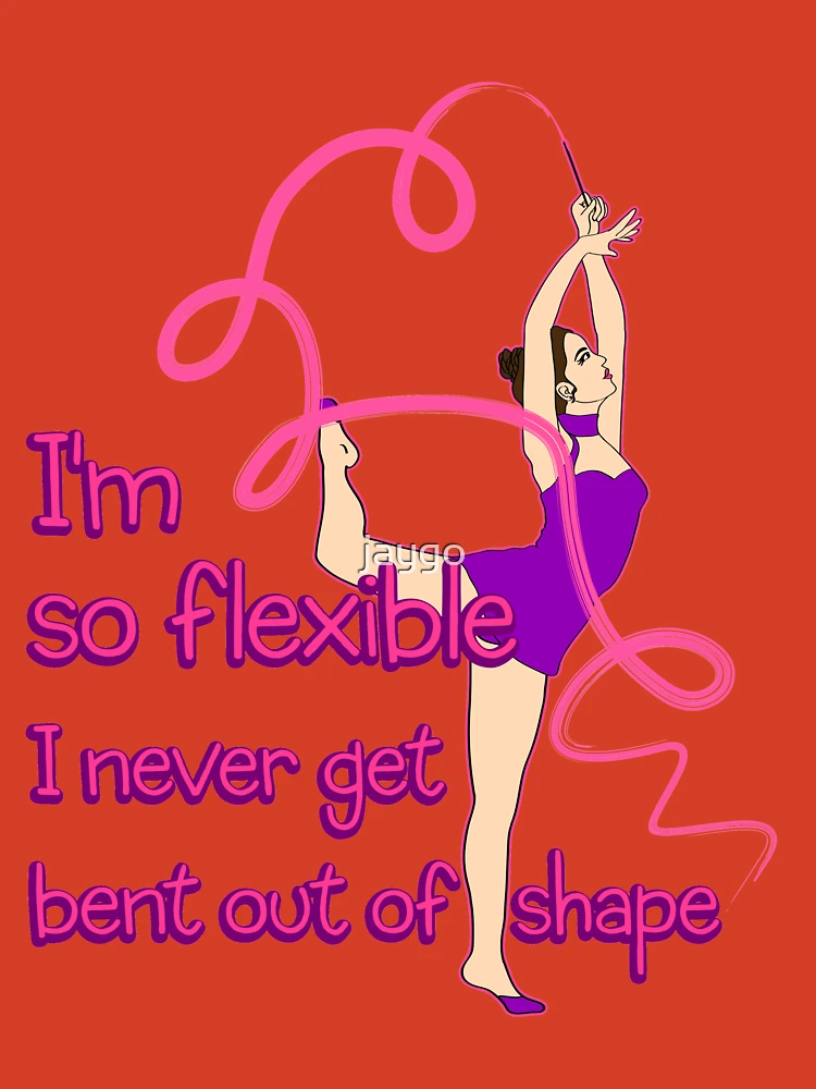 I'm So Flexible Rhythmic Gymnastics Design | Socks