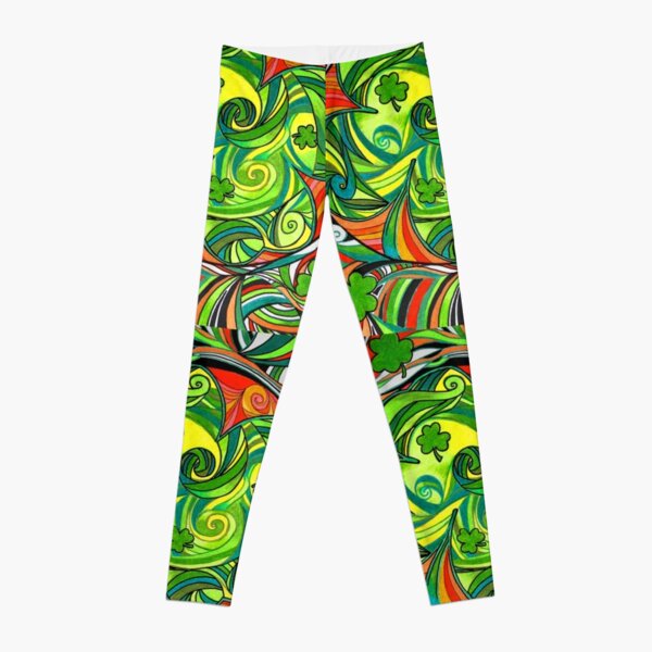 Electric Shamrock Leggings
