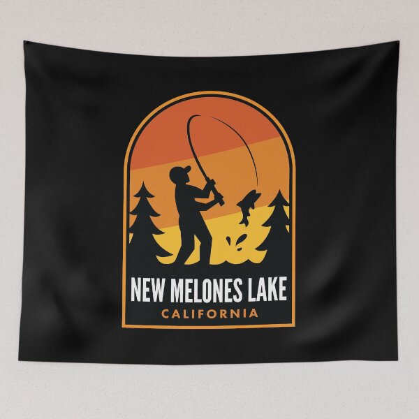 Artikelvorschau, New Melones Lake California Fishing entworfen und verkauft von HalpinDesign.