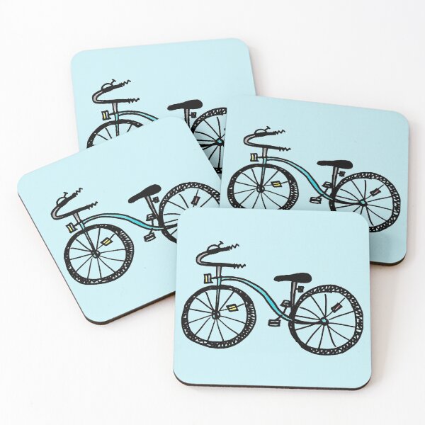 Item preview, Bicycle Doodle designed and sold by Nalinne Jones.