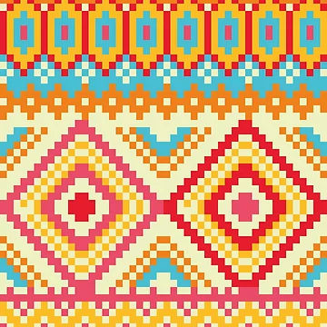 Artwork thumbnail,  Seamless Rugged Indian Native, Native Pattern Rugged by Yes-Monkey